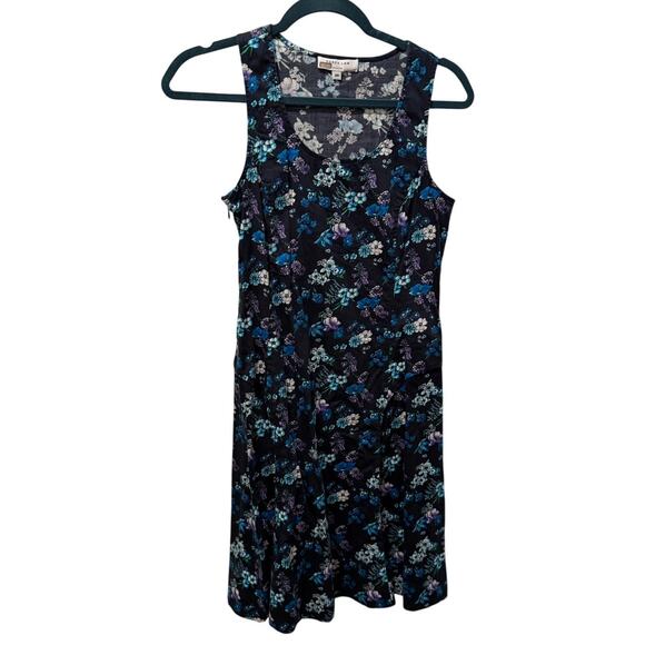 Derek Lam Dresses & Skirts - Derek Lam Navy Bouquet Flow Print Dress